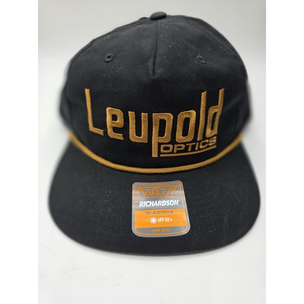 LEUPOLD Retro Roper Black Hat (186002) NWT Free Shipping